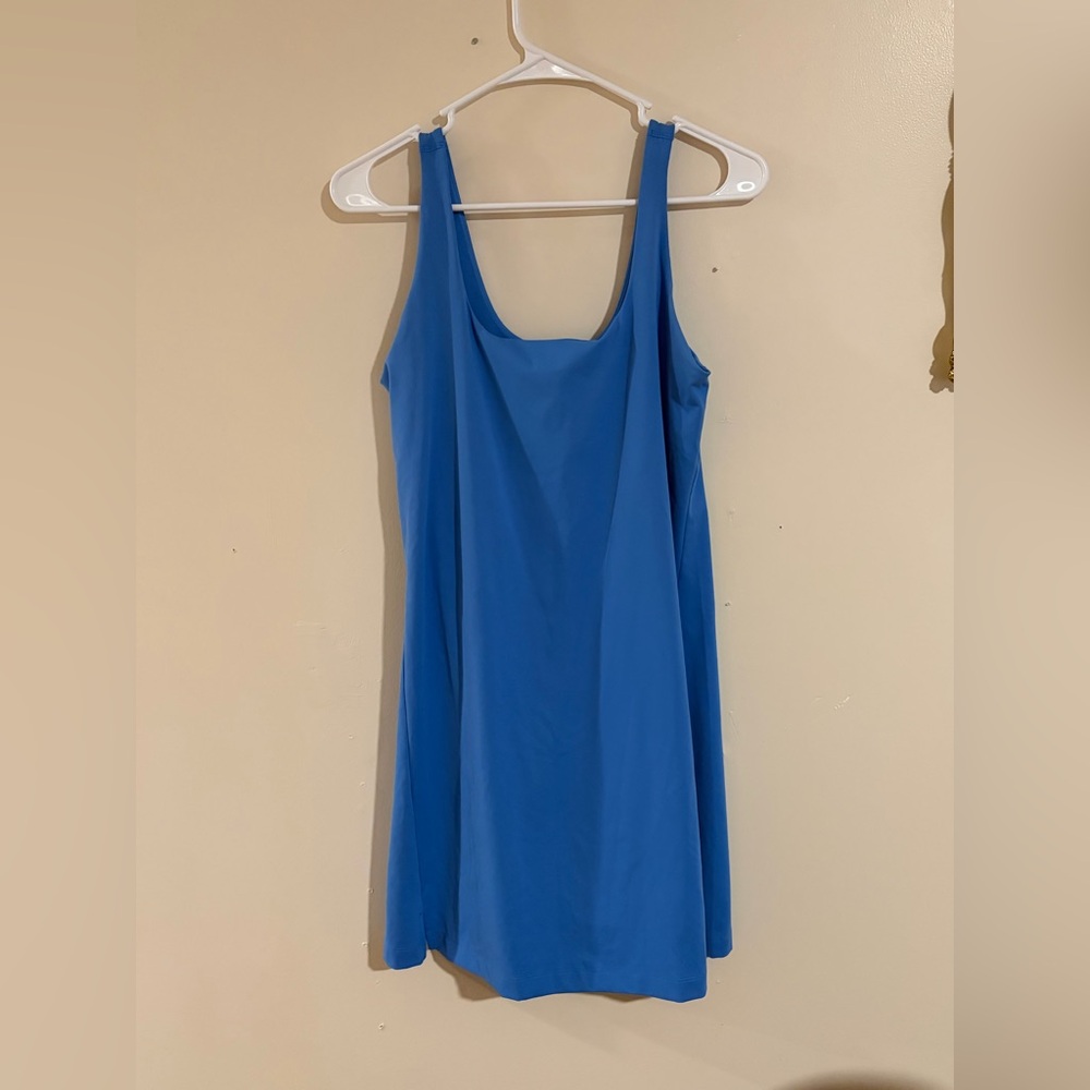 Old Navy Active Powersoft Blue Dress - Medium